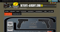 Desktop Screenshot of detente-airsoft.com